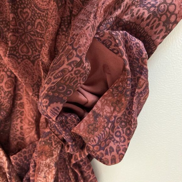 Ted Baker || Odesia Wrap Playsuit Keyhole Romper Sleeveless TB 1 US 4 - Picture 11 of 11